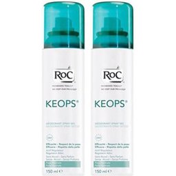 Roc Keops Desodorante Spray Seco 2x150ml