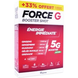 Force G Boost Shot Énergie Immédiate Naturel 20 Ampoules