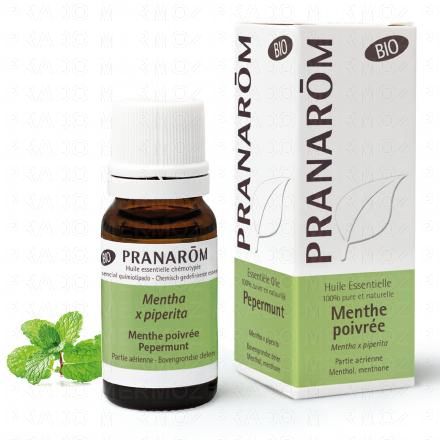 Huile essentielle Menthe Poivrée bio flacon 10ml