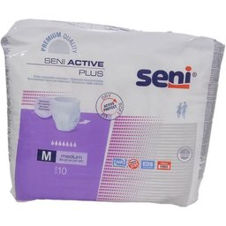Seni Active Plus slips absorbants jetables taille M pour incontinence