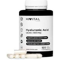 Acide Hyaluronique Pur 400 mg 120 gélules végétales