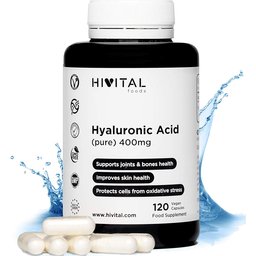 Acide Hyaluronique Pur 400 mg 120 gélules végétales