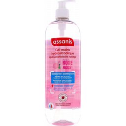 Gel Mains Hydroalcoolique Rose 980ml