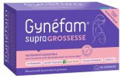 Gynéfam Supra Grossesse 90 Capsules - Boîte 90 Capsules