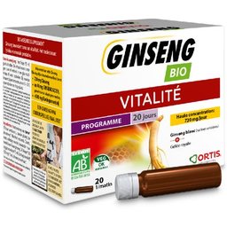 Ginseng Bio Vitalité 20 Fioles