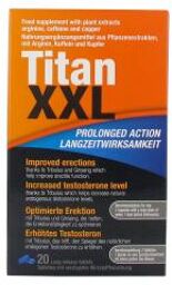 Titan XXL 20 Comprimés - Boîte 20 comprimés