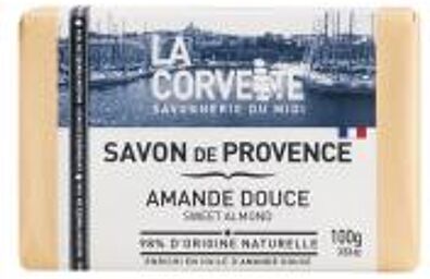 Savon de Marseille à l'Amande Douce 100g - Pain 100 g