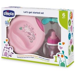 Set De Comida +6m Rosa *