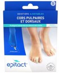 Doigtiers Ajustables Cors Pulpaires et Dorsaux Taille S - Boîte 2 doigtiers