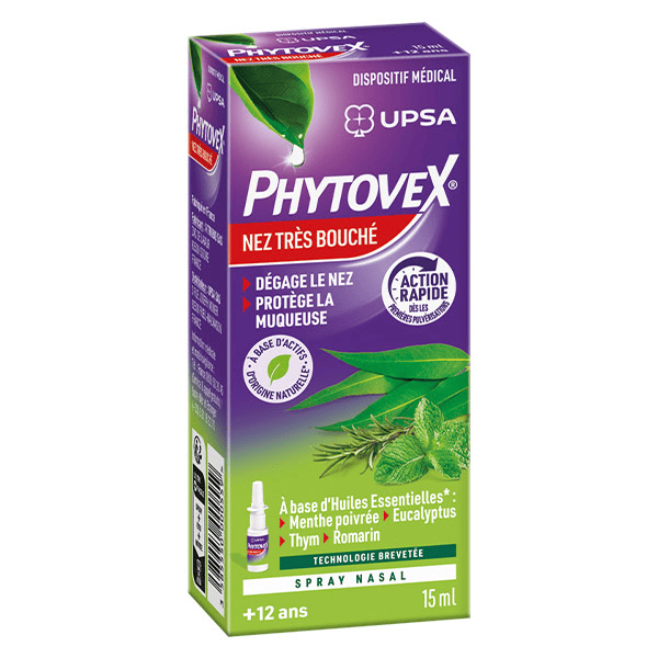 Phytovex Nez Très Bouché Spray Nasal 15ml