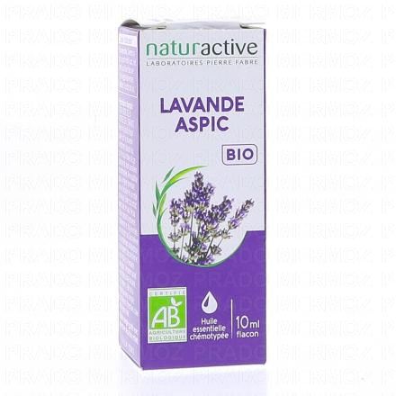 Huile Essentielle Bio Lavande Aspic flacon 10ml flacon 10ml