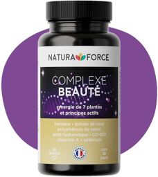 Complexe Beauté - Peau nette et pousse de cheveux - 60 gélules Cure de 30 jours