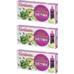 Gerlinéa Détox Shot Artichaut à Saveur Pomme