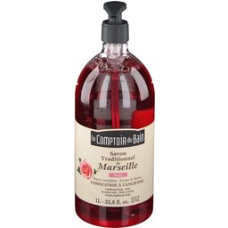 Savon Traditionnel De Marseille Rose 1L