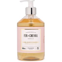 Fer À Cheval Savon Liquide De Marseille Pétales De Rose 500ml