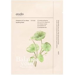 Masque apaisant aux prébiotiques et à l'eau de Cica