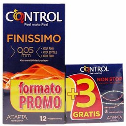 Contrôle Finissimo 12 pièces +Non Stop 3 pièces