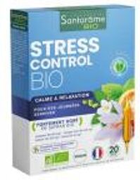 Stress Control Calme & Relaxation Bio 20 Ampoules - Boîte 20 ampoules de 10 ml