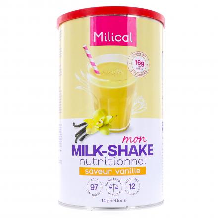 Mon Milk-shake nutritionnel vanille 420g
