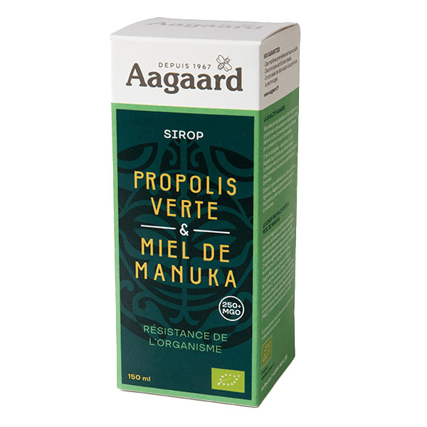 Sirop Propolis Verte et Miel de Manuka 150 ml