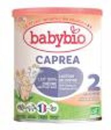Caprea 2 Formule au Lait de Chèvre de 6 à 12 Mois Bio 400 g - Boîte