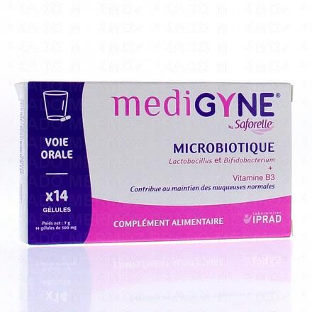 Medigyne microbiotique x14 gélules