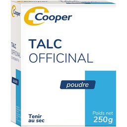 - Talc officinal - Poudre - Tenir au sec - 250g