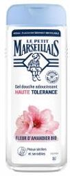 Gel Douche Adoucissant Haute Tolérance Fleur d'Amandier Bio Peaux Sèches et Sensibles 400 ml - Flacon 400 ml