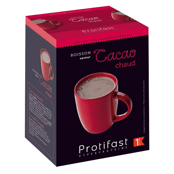 Boisson Hyperprotéinée Cacao Chaud 7 sachets