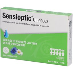Sensioptic Unidoses Solution Ophtalmique Yeux Irrités