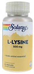 L-Lysine 500 mg 60 Végécaps - Pot 60 végécaps de 0,9 g