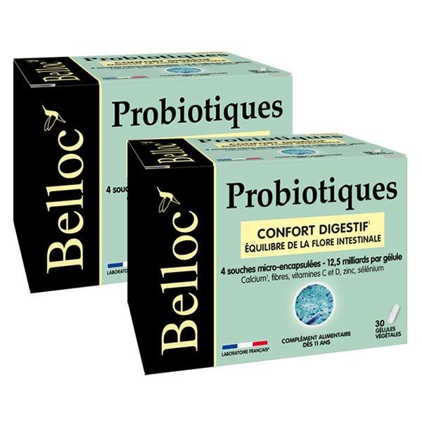 Probiotiques Confort Digestif Lot de 2 x 30 gélules