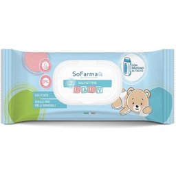 Lingettes Talc Baby 72uts