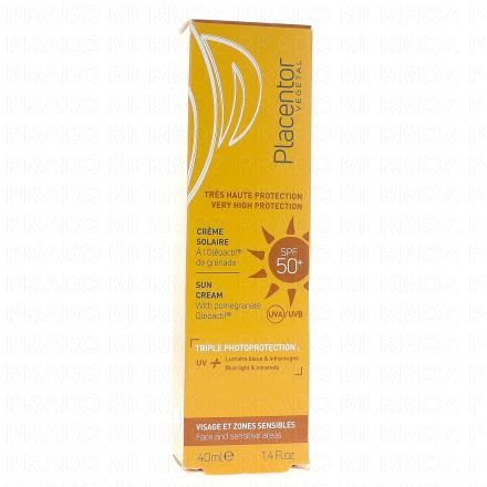 Crème solaire SPF50+ tube 40ml