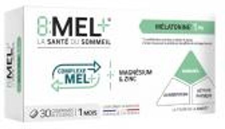 Mélatonine 1 mg 30 Comprimés Bi-Couches - Boîte 30 comprimés bi-couches
