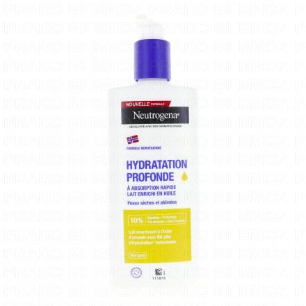 Hydratation profonde - Lait enrichi en huile 400ml