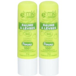 Mkl Baume Lèvres Certifié BIO - Pomme