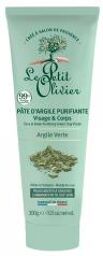 Pâte d'Argile Verte Purifiante Visage & Corps Peaux Mixtes à Grasses 300 g - Tube 300 g