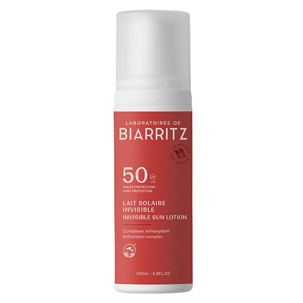 Soins Solaires Lait Solaire Invisible Spf50 100ml
