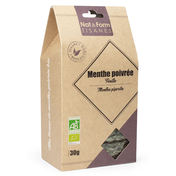 Tisane Menthe Poivrée Bio 30g