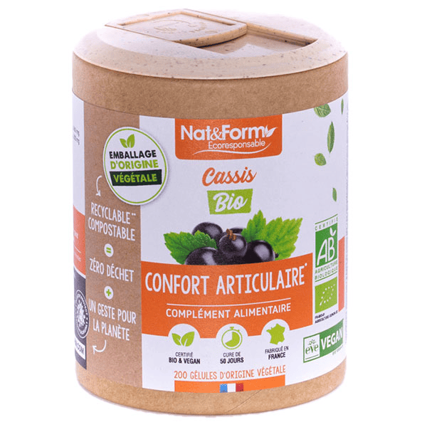 Écoresponsable Cassis Bio 200 gélules