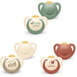 Sucette Latex Nature 0 - 6 Mois 2uts