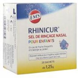Sel de Rinçage Nasale Enfants Sach. 20 x 1,25 g - Boîte 20 sachets de 1,25 g