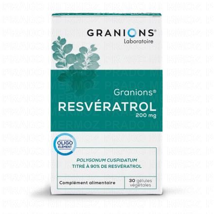 Les essentiels - Resveratrol boite de 30 gélules.
