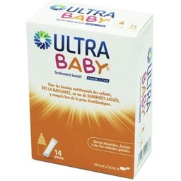 ULTRA BABY Poudre antidiarrhique Boite de 14 sticks