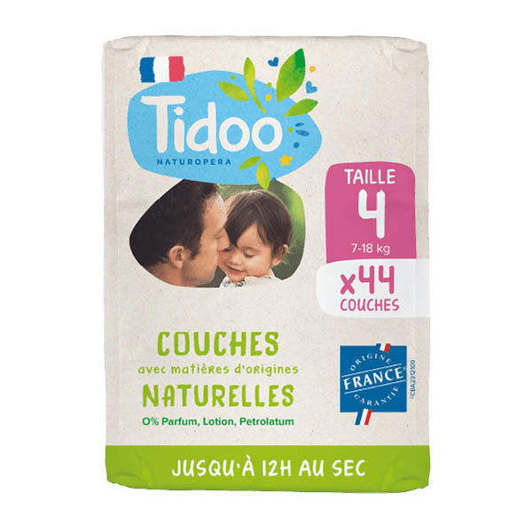 Couche Écolabellisée Taille 4 (7-18kg)