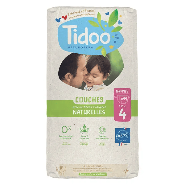 Couche Écolabellisée Taille 4 (7-18kg)