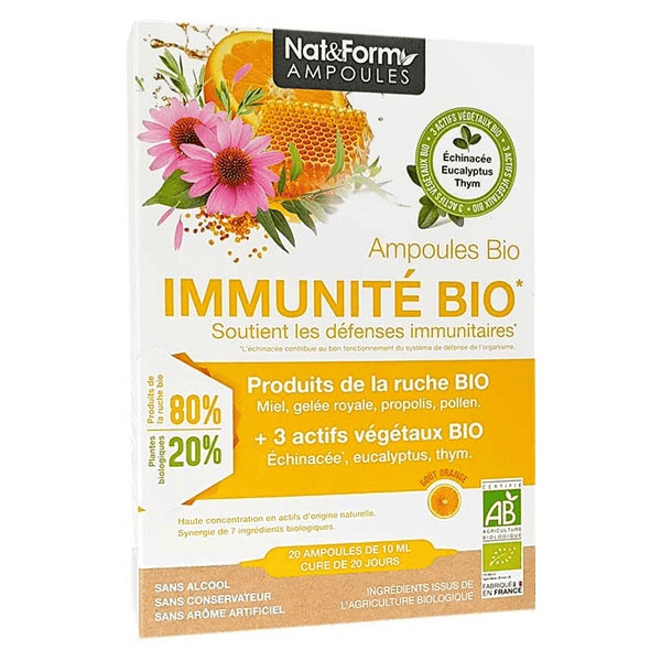 Ampoules Complexe Immunité Bio 20 ampoules