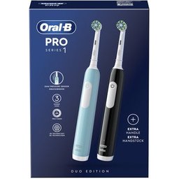 Set Pro Serie 1 Duo Cepillo Eléctrico Turquesa + Negro