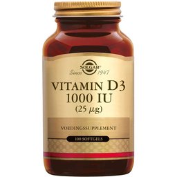 Solgar® Vitamin D-3 25 µg/1000 IU